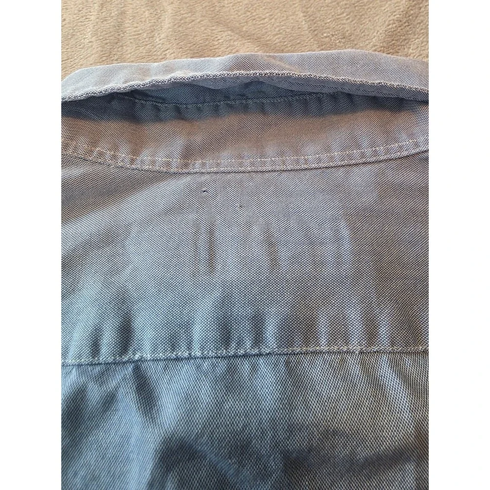 Polo Ralph Lauren Button Down Shirt Mens XL Blue Long Sleeve Oxford Cotton